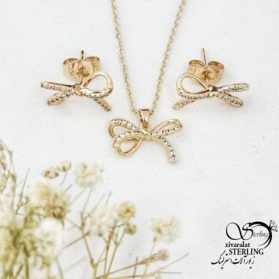 نیمست پاپیون نگین اتمی برند ژوپینگ کد 17609