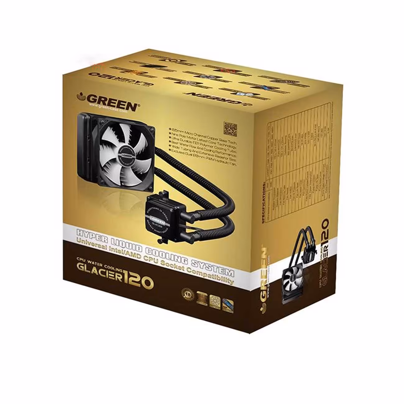 خنک کننده مایع گرین Green Glacier GLC120A