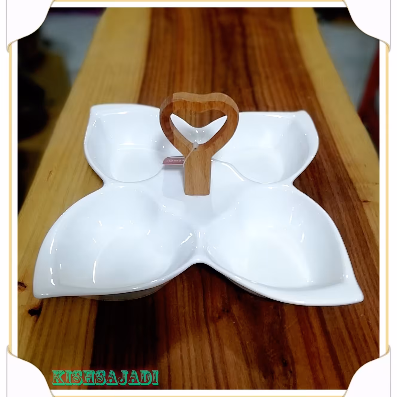 اردو خوری دسته دار 4 خانه سرامیک برایتون درجه یک 