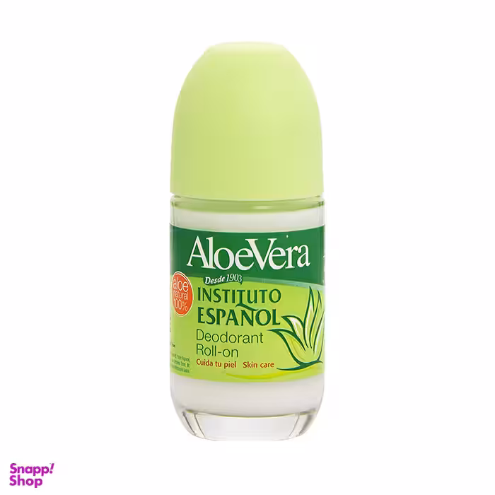 رول ضد تعریق انستیتو اسپانول مدل Aloe Vera حجم 75 میلی‌ لیتر