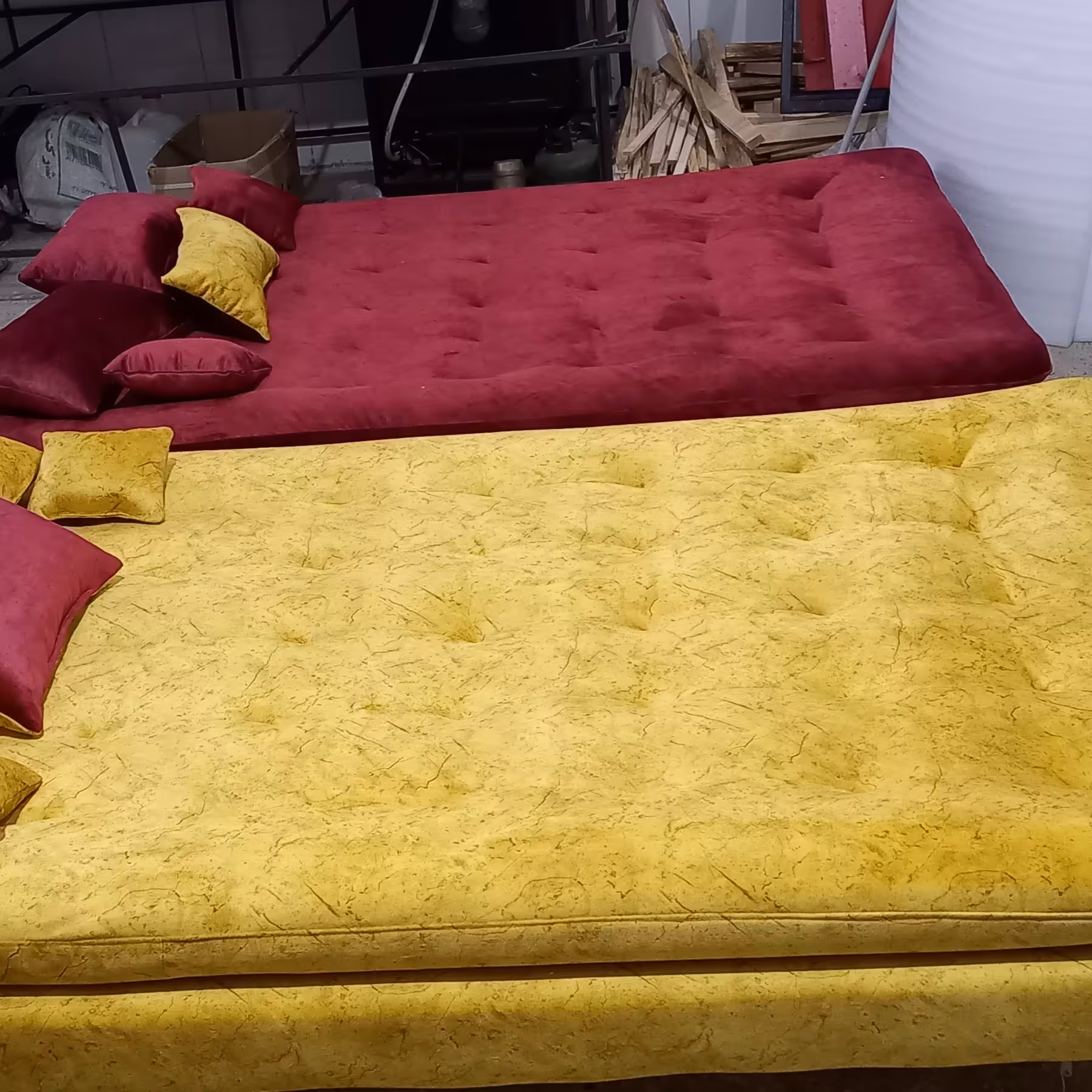 تختخوابشو تمام  فلزی 