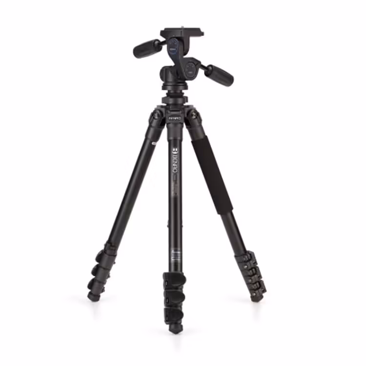 سه پایه دوربین عکاسی بنرو Benro TAD28AHD2A Aluminum Tripod with 3 Way head