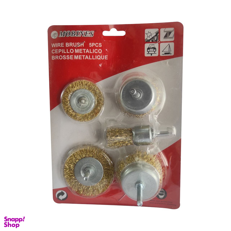 فرچه سیمی مبینس مدل MOB-5 مجموعه 5 عددی