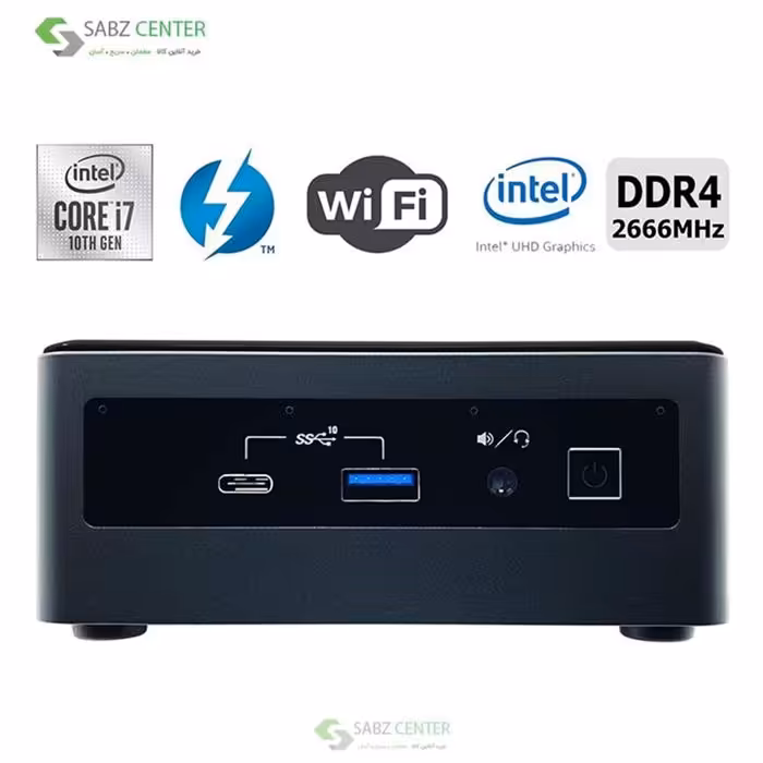 مینی پی سی اینتل Intel NUC 10i7 FNH