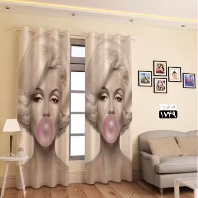 پرده تصویری طرح مرلین مونرو