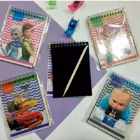 دفترچه ذغالی جادویی رنگین کمانی