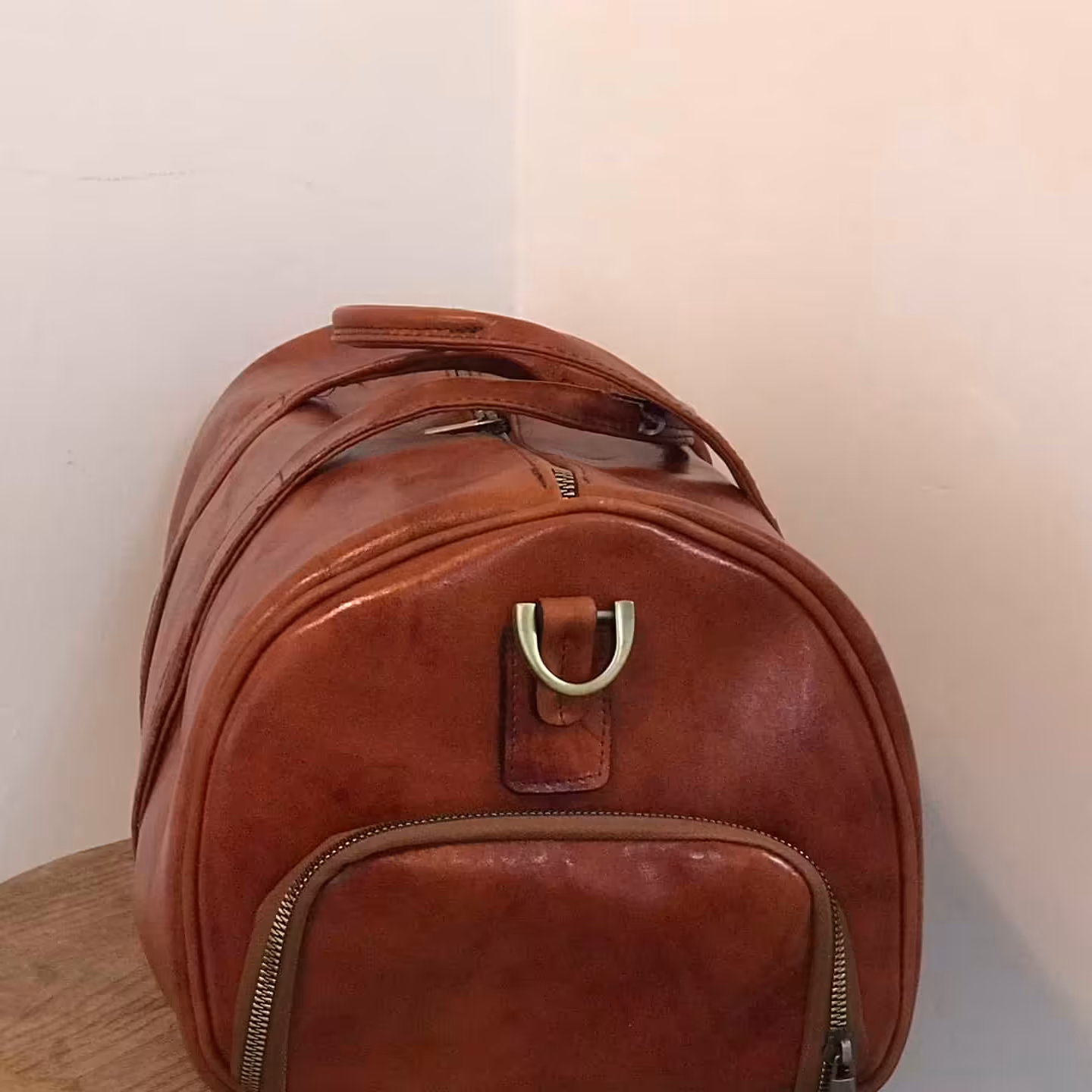 ساک ورزشی چرم طبیعی