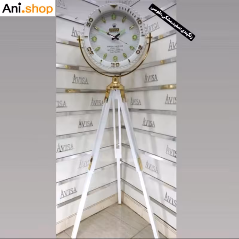 ساعت ایستاده سه پایه کد 204