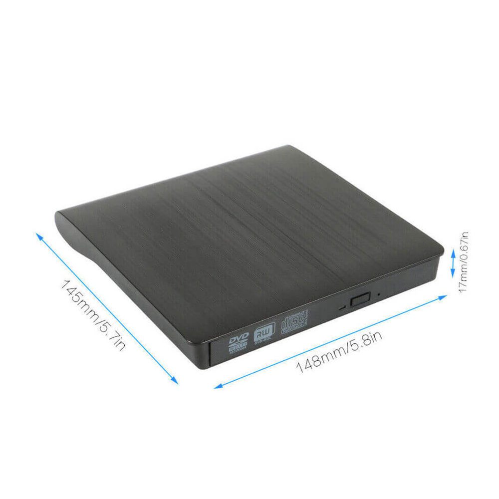DVD رایتر اکسترنال USB 3.0 سایز اسلیم 9.5