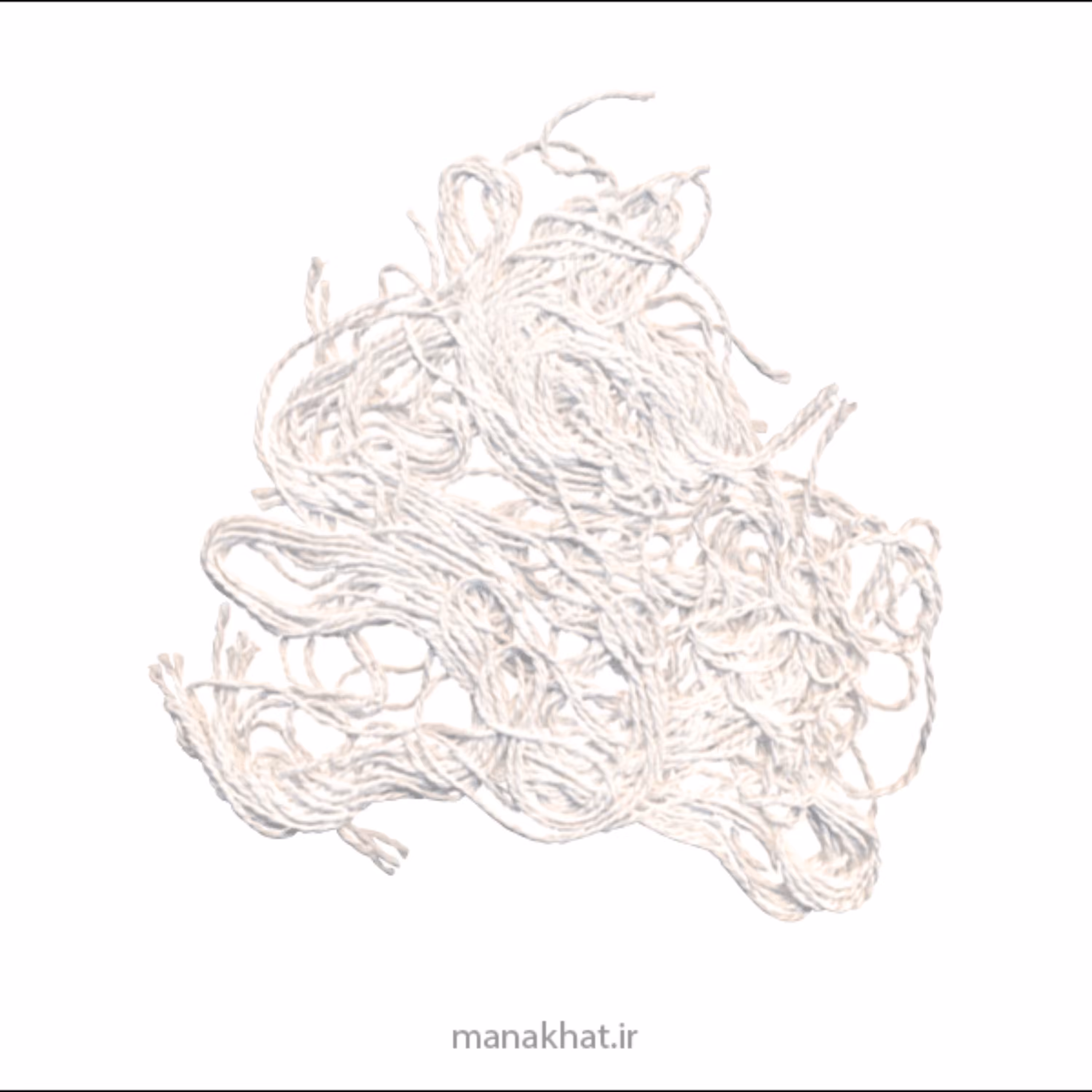 لیقه خوشنویسی ابریشم سایز بزرگ