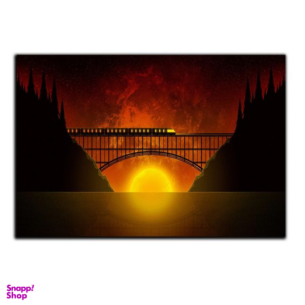 تابلو شاسی بکلیت طرح غروب آفتاب مدل SH-S4981