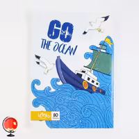 دفتر مشق 80 برگ طرح اقیانوس لوکی