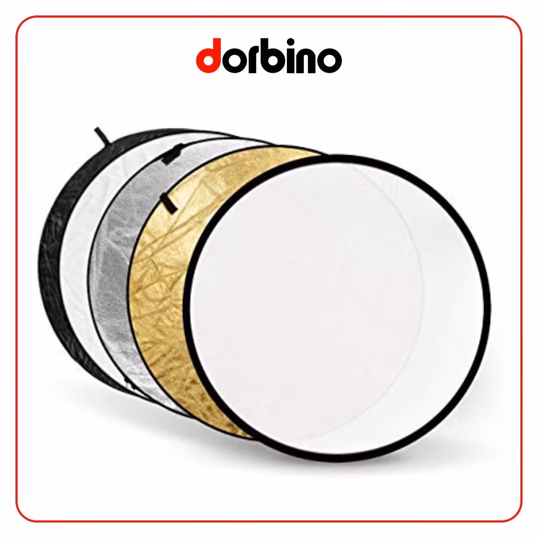 رفلکتور تلفیق پنج کاره 80 سانتی متر Life of photo Reflector handles 5 in 1 - فروشگاه دوربین دوربینو