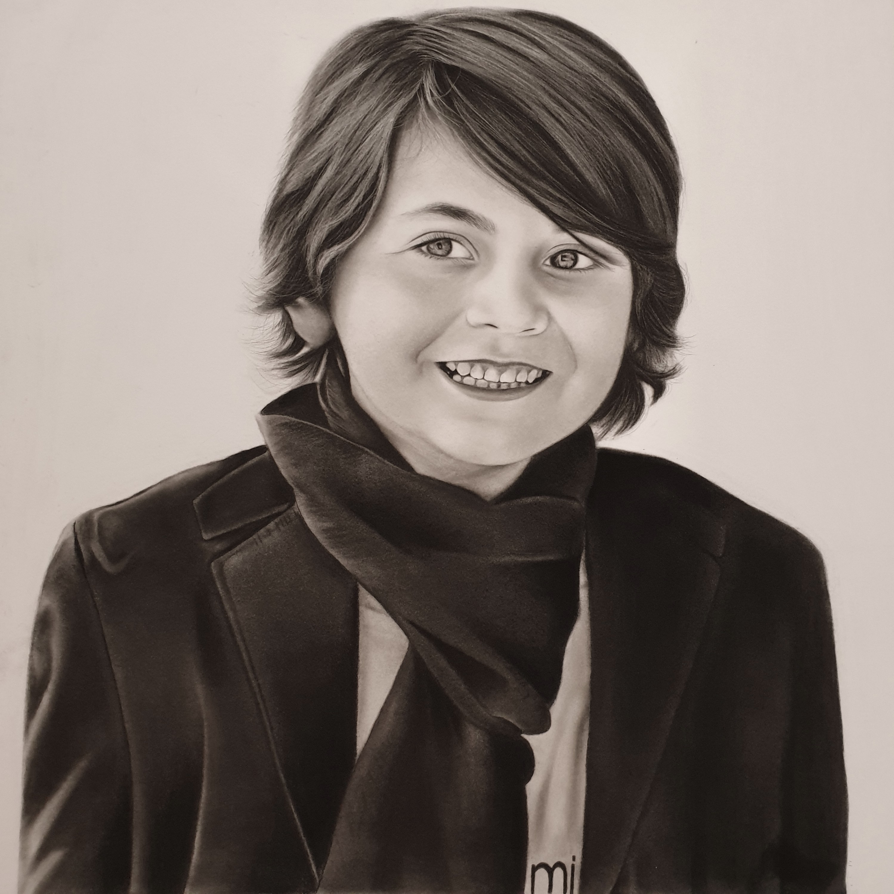 طراحی سیاه قلم طرح سفارشی ابعاد50در50