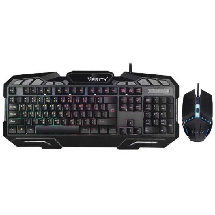 کیبورد و ماوس مخصوص بازی وریتی مدل V-KB6126GCW