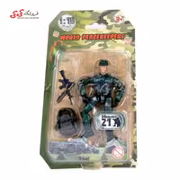 اکشن فیگور سرباز کوچک با تجهیزات نظامی برند ام اند سی -WORLD PEACEKEEPERS