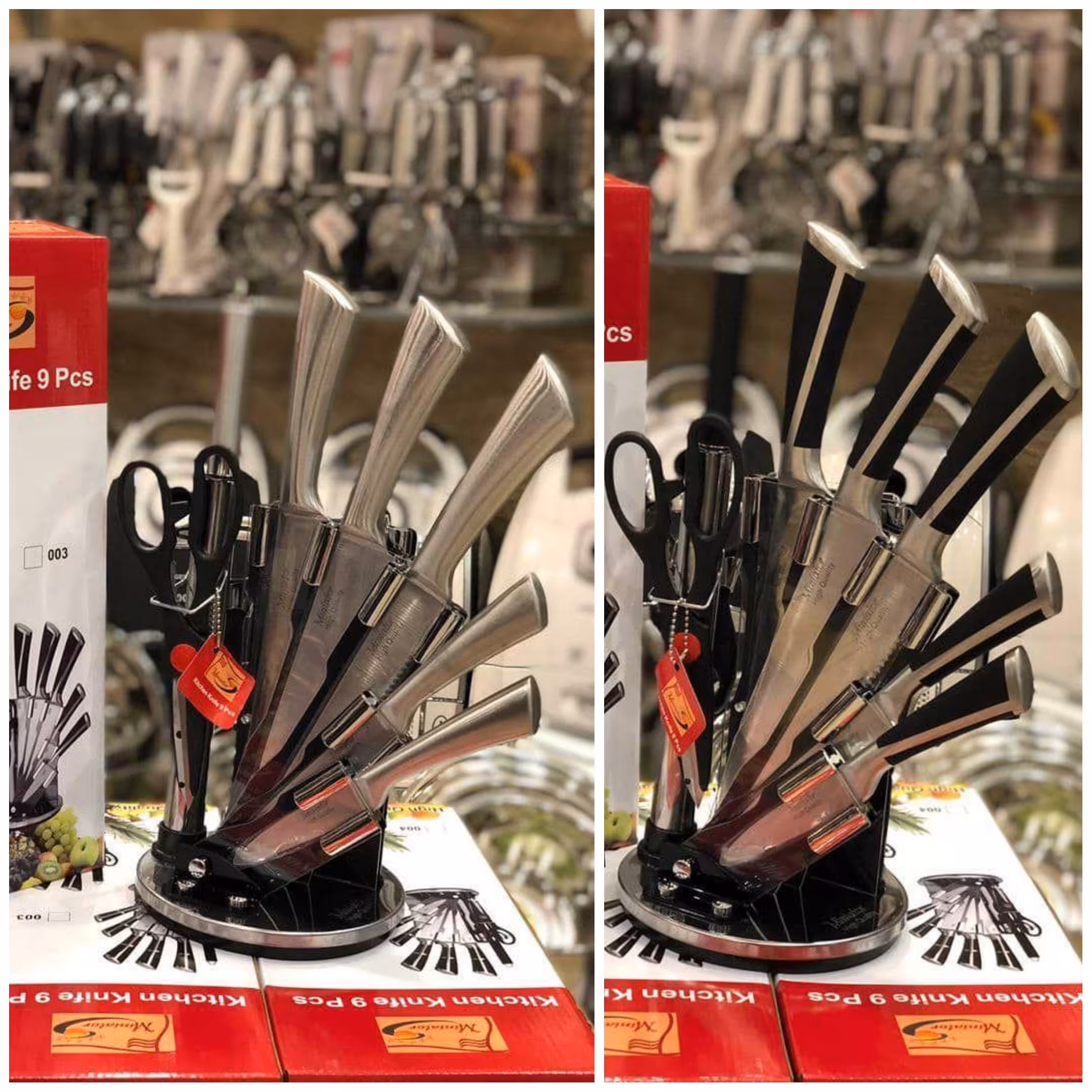 سرویس چاقو  استیل  (  پس کرایه)