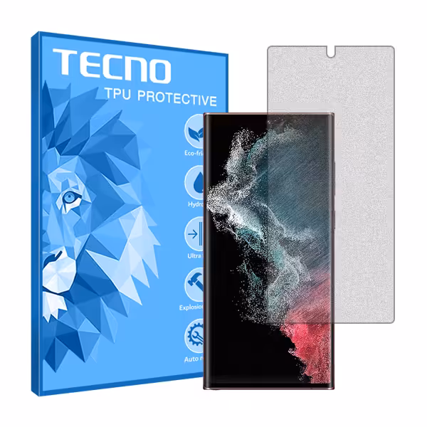 گلس سامسونگ Galaxy S22 Ultra 5G مدل مات برند تکنو کد S