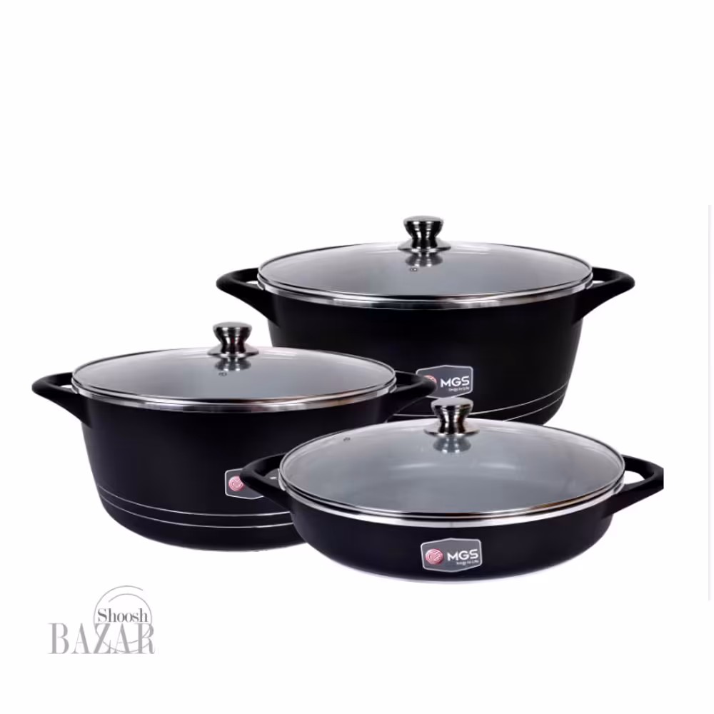 سرویس قابلمه 6 پارچه ام جی اس مدل IB2436T28