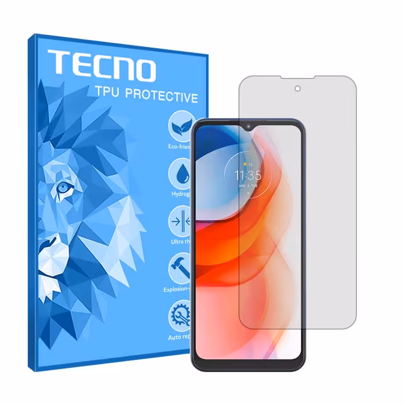 گلس موتورولا Moto G Play (2021) مدل هیدروژلی شفاف برند تکنو کد S