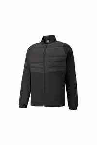 کاپشن ورزشی مشکی مردانه کت هیبریدی تیم لیگا 65732103 Puma