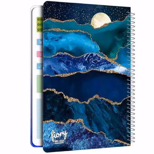 دفتر پلنر  یا دفتر برنامه ریزی روزانه  طرح راز موفقیت کد fiory 1800 با طراحی فوق العاده جذاب