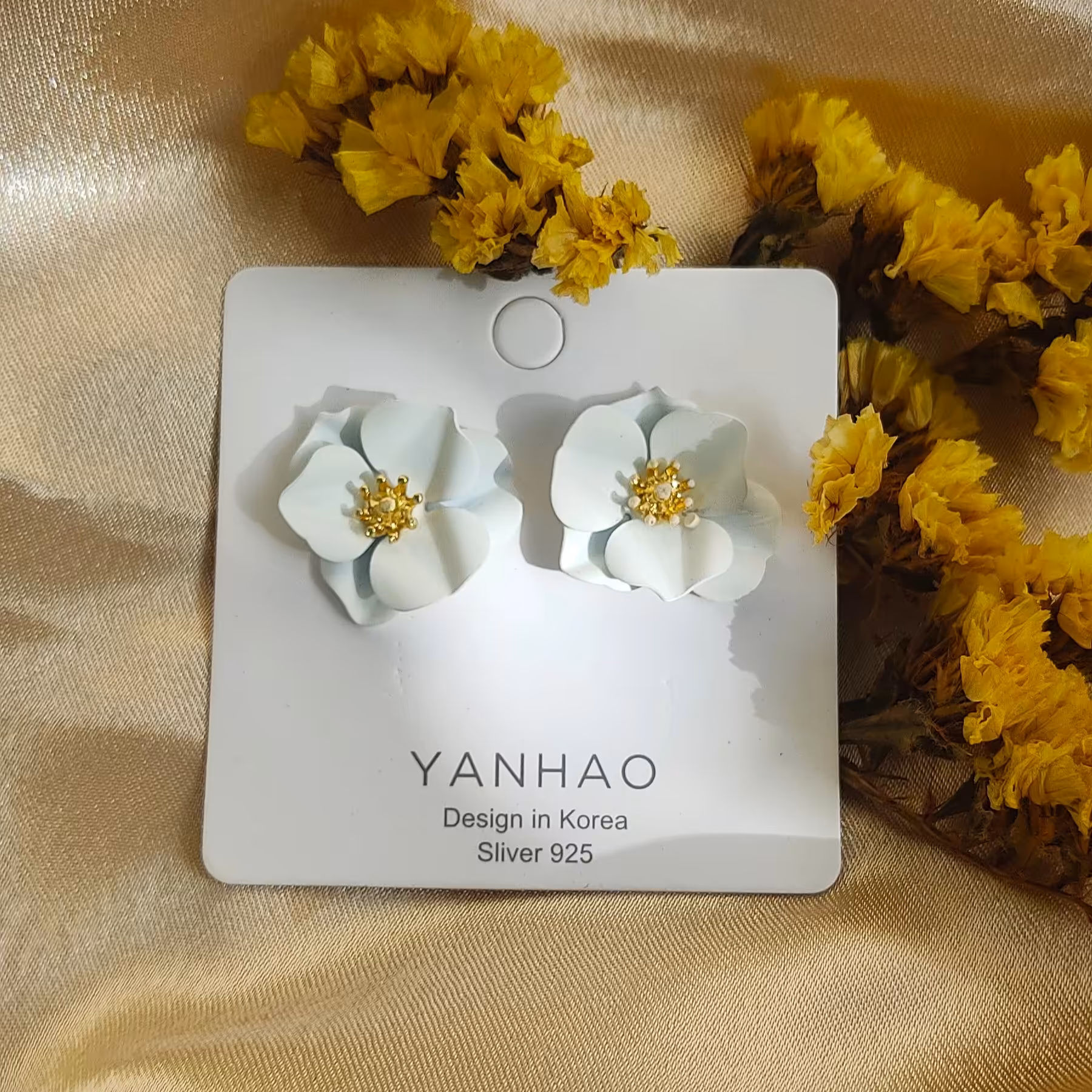 گوشواره طرح گل