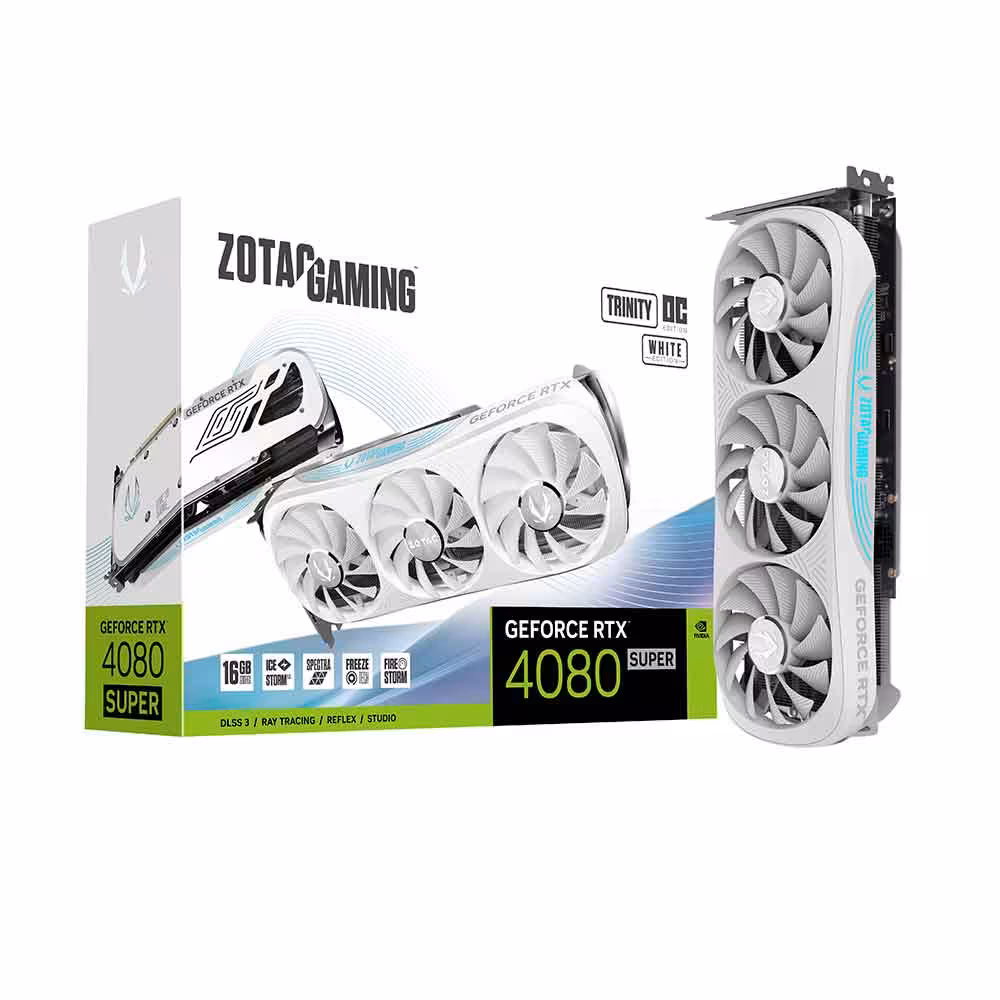 کارت گرافیک زوتک ZOTAC RTX 4080 SUPER Trinity OC 16GB White