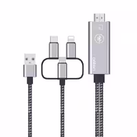 کابل 3 به  1 mhl  موبایل با کیفیت 4K اونتن مدل OTN-7539