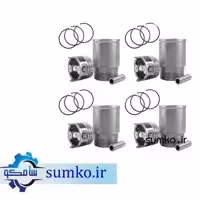 بوش پیستون و رینگ اورجینال خودرو پژو 405 ، پژو پارس ، سمند LX ال ایکس برند الدورا  سامکو
