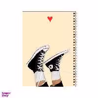 دفتر مشق 100 برگ بامبیلیپ طرح آل استار کد 3966059