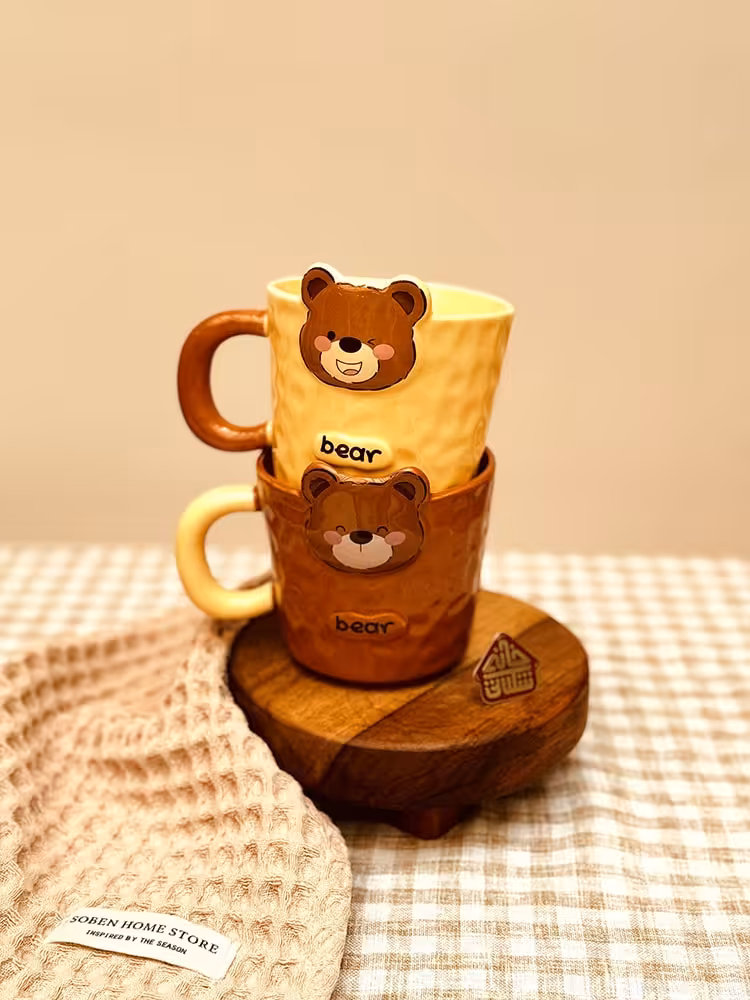 ماگ تدی گوش برجسته کد001742