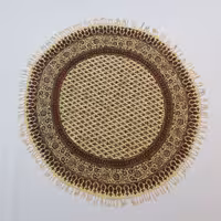 رومیزی قلمکارگرد صادراتی قطر120 