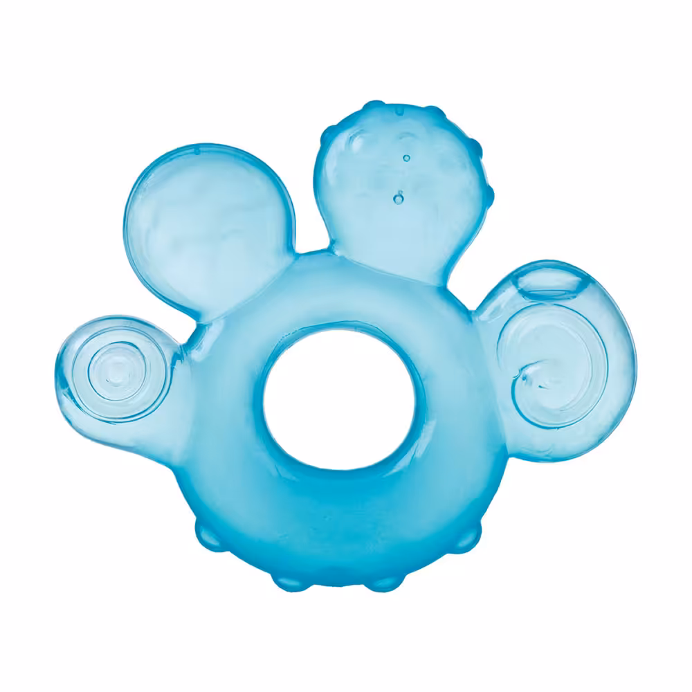 دندانگیر  3 ماه همراه با مایع خنک کننده نابی NUBY آبی دریایی