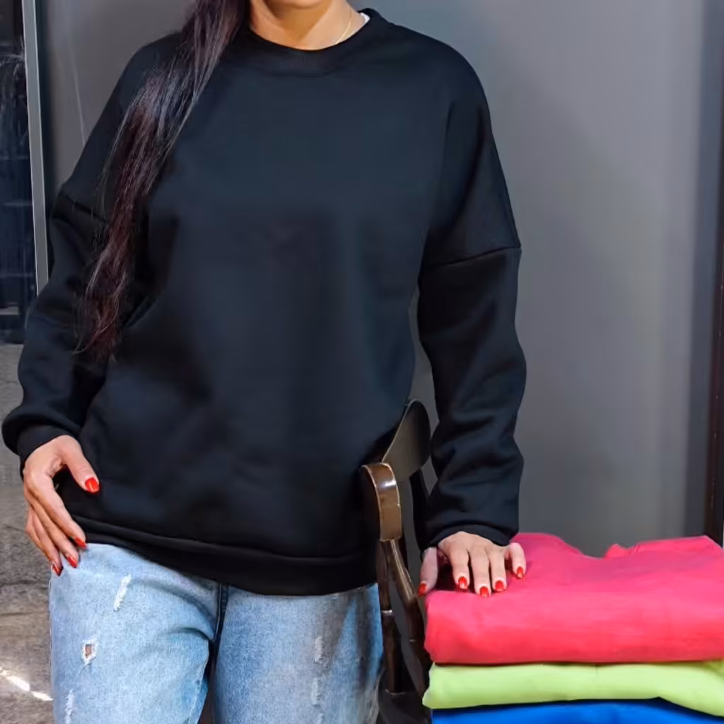 بلوز دورس یقه گرد