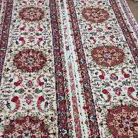 کناره طرح علیا  فرش دستباف 