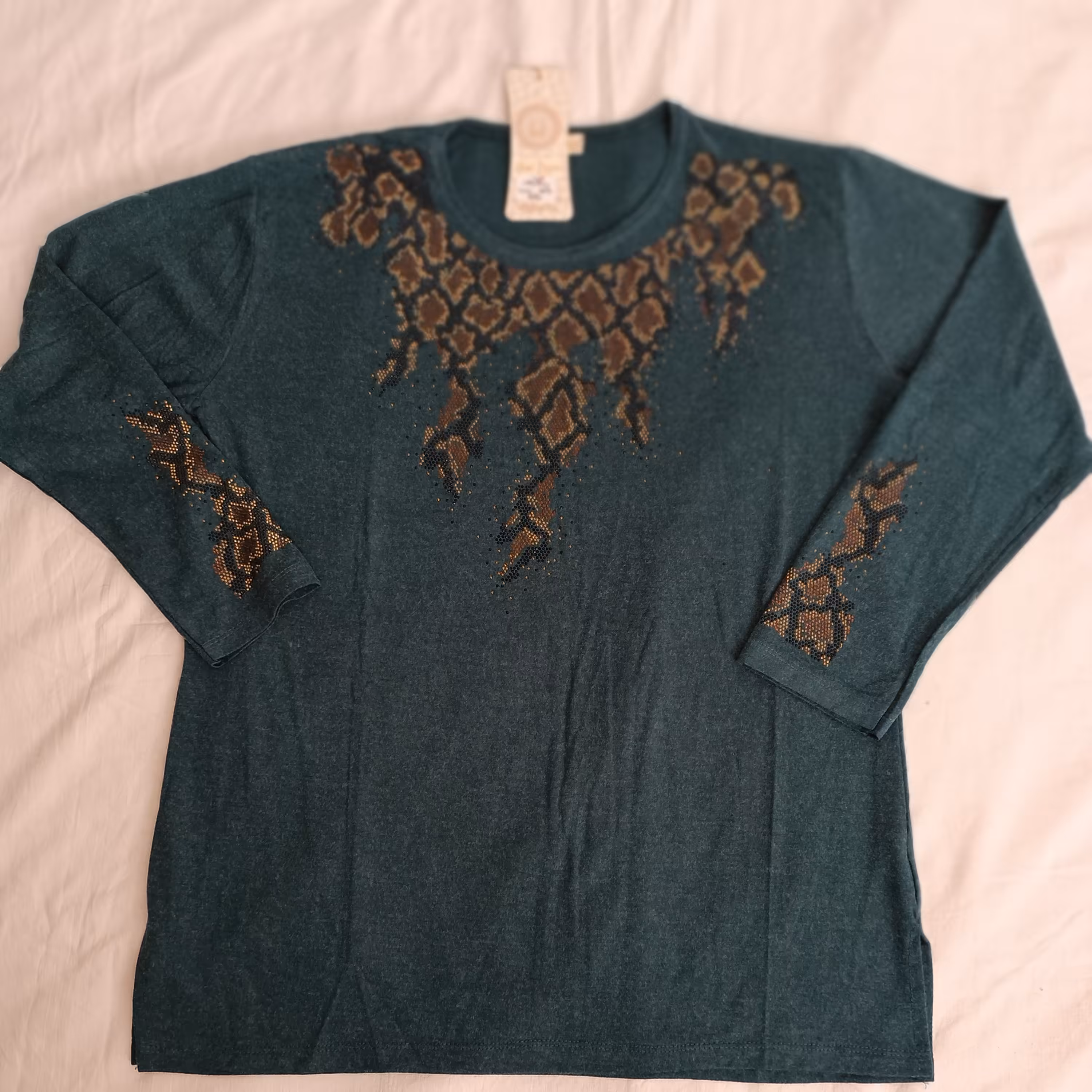 بلوز موهر ترک پوست ماری