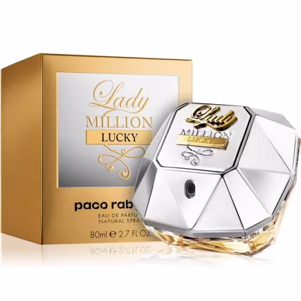 ادوپرفیوم زنانه پاکورابان لیدی میلیون لاکی 80 میل