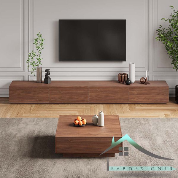 ست میز تلویزیون و جلومبلی fabset-173