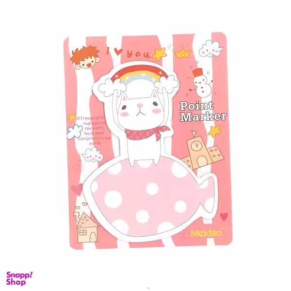 کاغذ یادداشت پشت چسب دار طرح گربه کد CA56