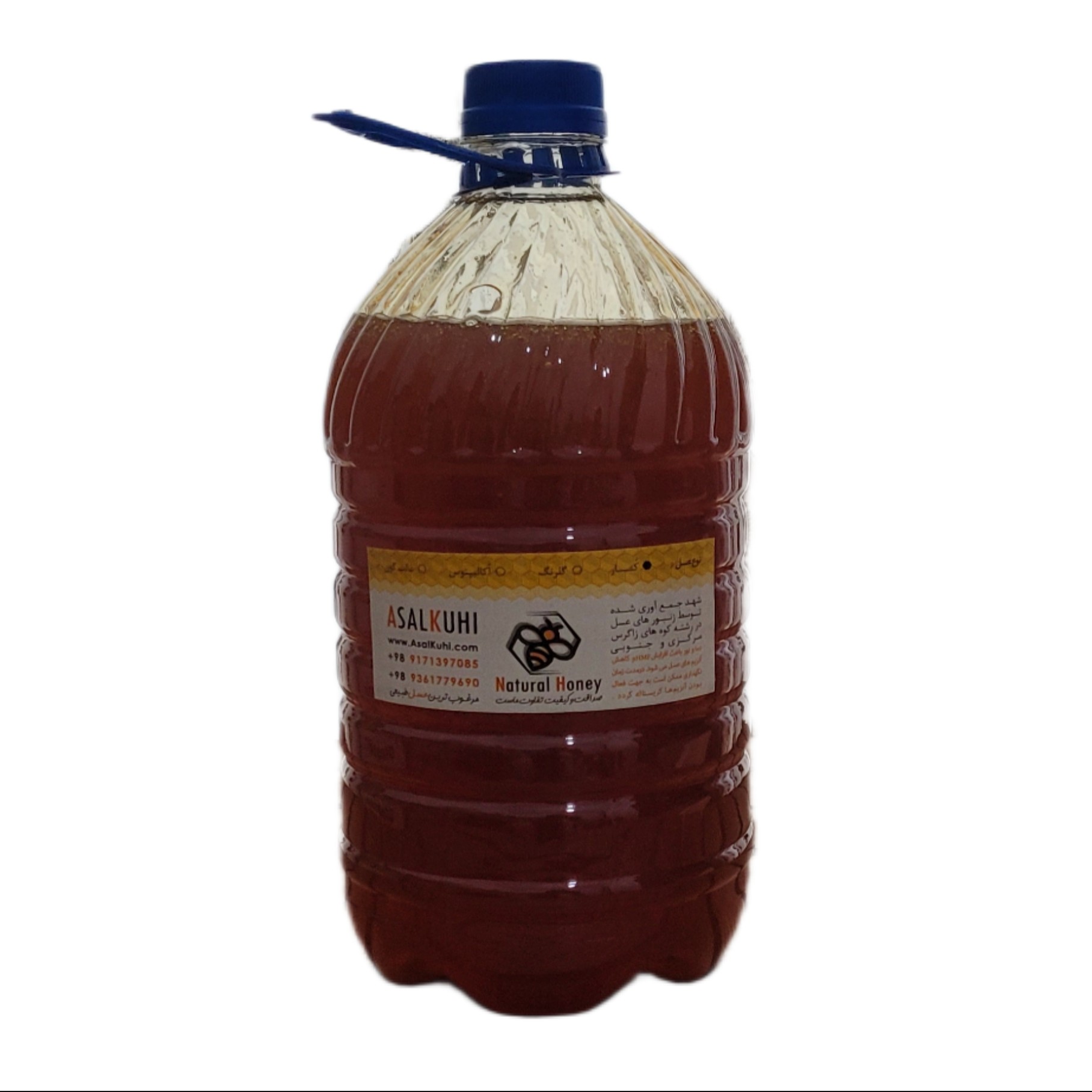 عسل کنار 5 کیلویی صادراتی خالص ارگانیک