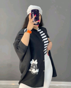 پانچو زنانه بنگال مدل کیمونو میکی