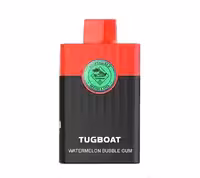 خرید و قیمت پاد 8000 پاف با طعم هندوانه آدامس برند TUGBOAT HERO