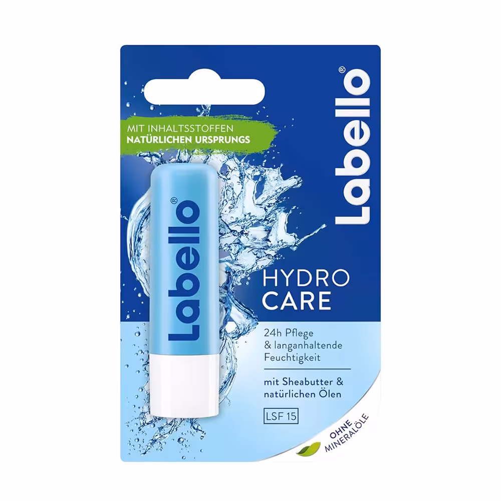 بالم لب مرطوب کننده 24 ساعته هیدرو لابلو Labello 24h Moisture Lip Balm Hydro Care