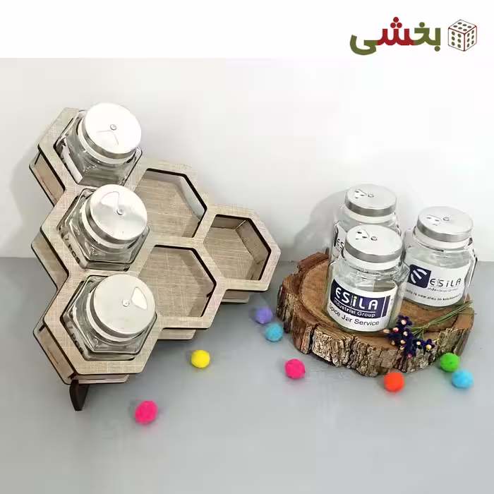 جا ادویه 6 تایی لانه زنبوری