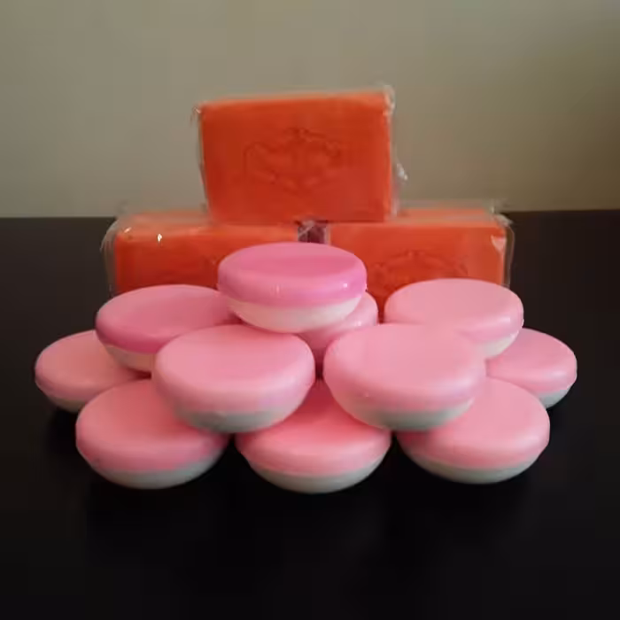 پک بلوری رفع تیرگی بدن وصورت