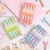  هایلایتر های 4تایی giudual سبز ابی قرمز 