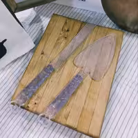 کارد و کفگیر کیک خوری اکلیلی