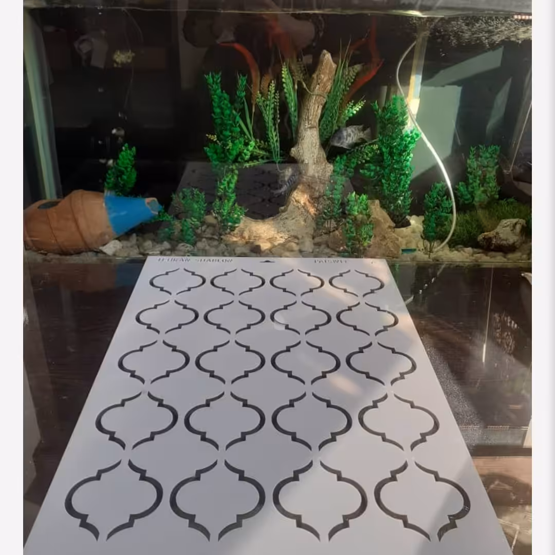 شابلون مراکشی طلق آلمانی کد 13 سایز 40 در 30 