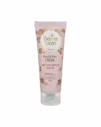 کرم دست و صورت درماکلین Derma Clean حاوی کوکوباتر و روغن آرگان حجم 75ml